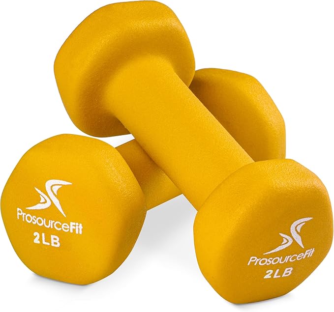 ProsourceFit Neoprene Mancuernas, Unisex Adulto