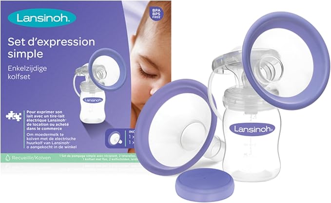 Kit de Extracción de leche materna para los Sacaleches Eléctricos de Lansinoh