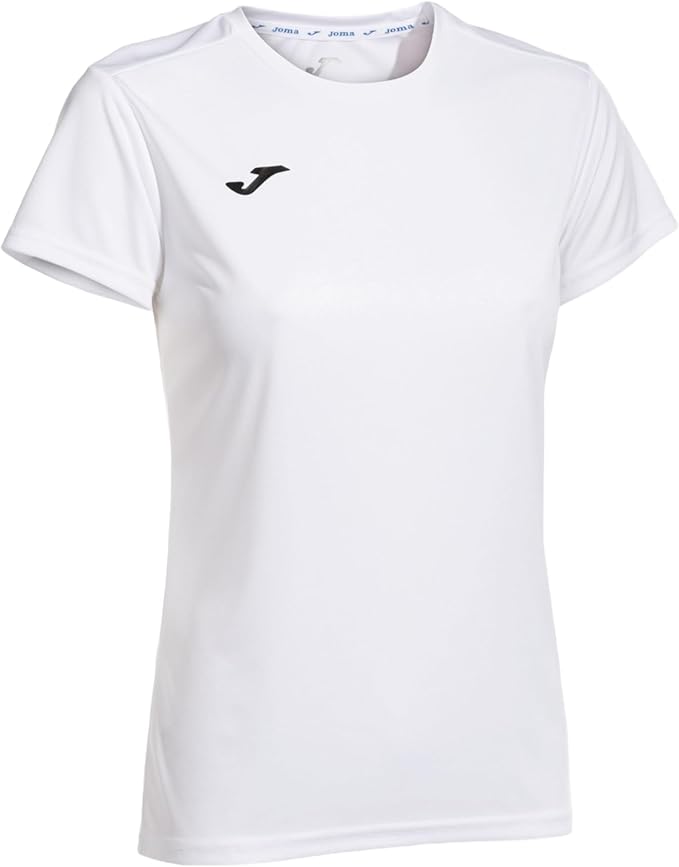Joma Camiseta Deportiva Manga Corta Mujer, 6XS - 3XL - Mantiene Seco el Contacto con el Cuerpo, Ideal para Running o Gym - Combi