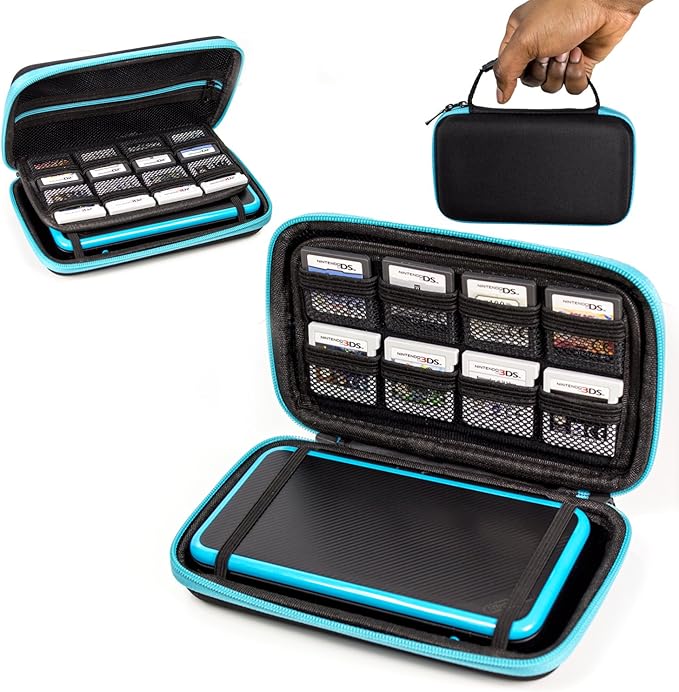 Orzly Carry Case for 2DS XL (Select Case Color Below...)