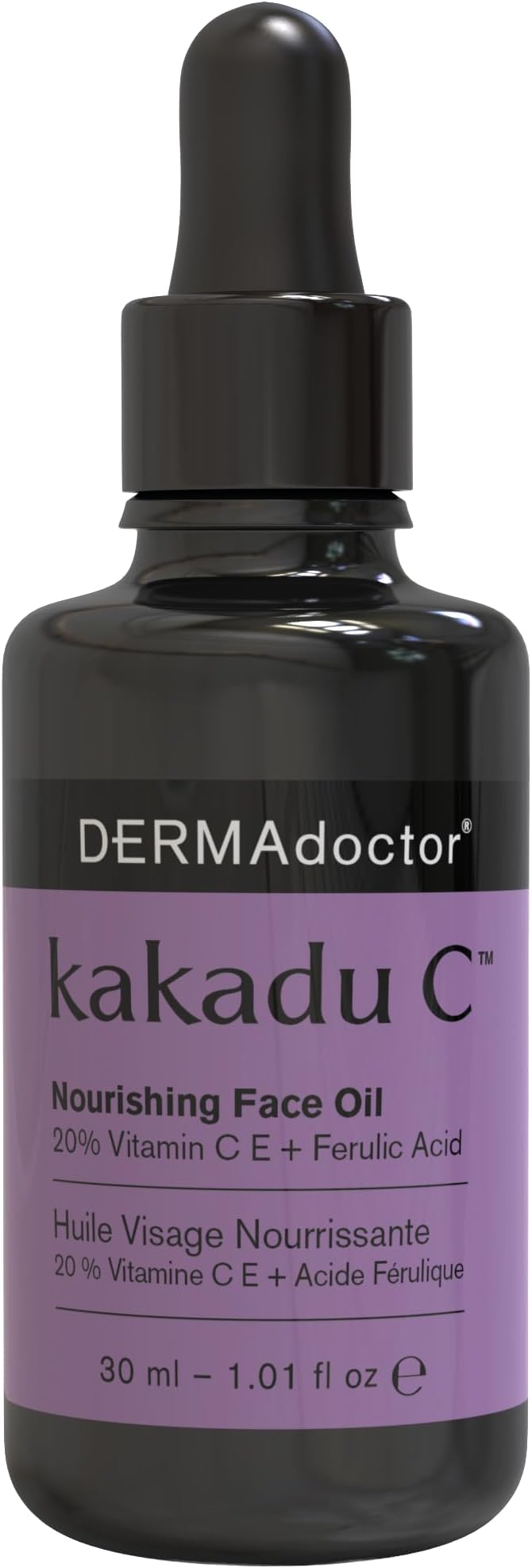 DERMAdoctor Kakadu C Aceite de Noche de Alta Potencia 20% Ester de Vitamina C, Ácido Ferúlico y Esteres de Vitamina E (30ml /1.01 fl.oz)