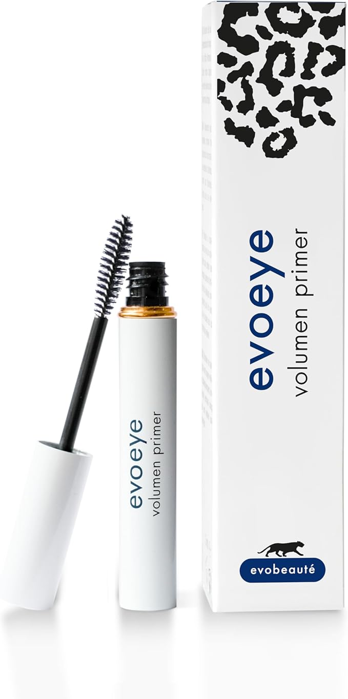 evoeye Volume Primer 5 ml I Base de máscara para peinado, volumen y mayor duración de la máscara I Maquillaje de ojos para pestañas y cejas