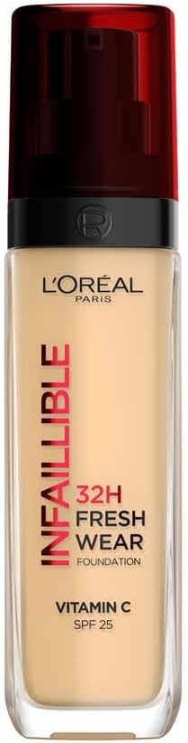 L'Oréal Paris Infaillible 32H Fresh Wear Base de Maquillaje, 130 Beige Peau