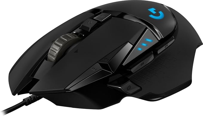 Logitech G G502 Hero Ratón Gaming con Cable Alto Rendimiento