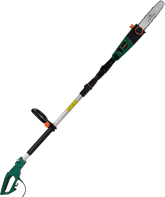 Gardebruk Motosierra eléctrica de 750 W longitud de corte de 26 cm Aluminio cadena calidad Oregon velocidad 9 m/s jardinería