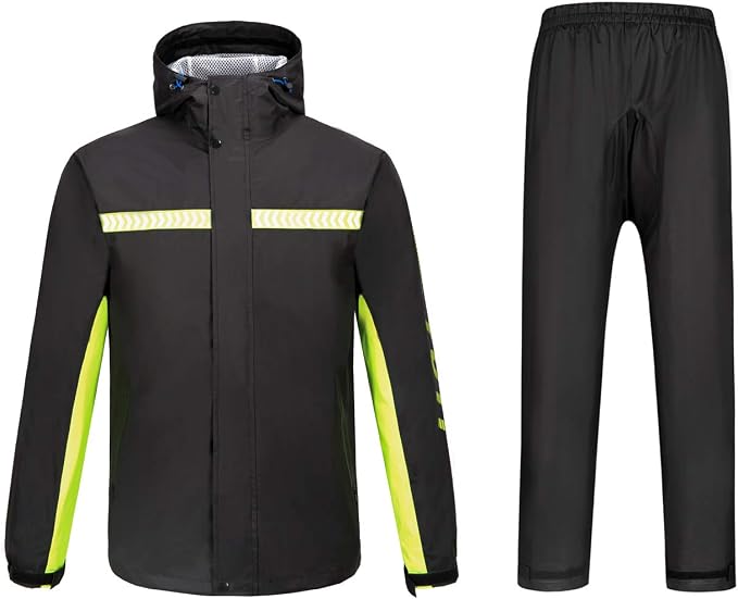 Chaqueta Impermeable para Hombre o Mujer con Capucha, diseño camuflado de