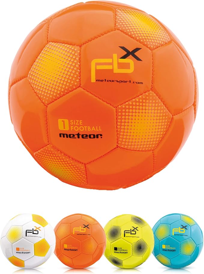 meteor Balón de Fútbol para Niños y Juventud y Adultos Tamaño 5 4 3 1 para Ejercicio Al Aire Libre Juego Entrenamiento de Football