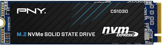 PNY CS1030 250GB M.2 NVMe PCIe Gen3 SSD Interno