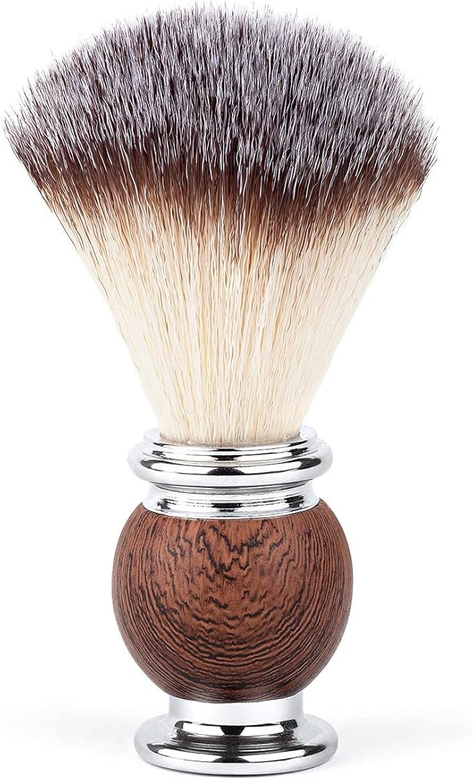 Brocha para afeitar Premium Störtebekker® - Imitación de pelo de tejón - Perfecta para un cómodo afeitado en húmedo