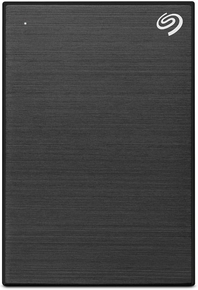 Seagate One Touch 5TB, con protteción de contraseña, disco duro externo portátil, PC, portátil y Mac, USB 3.0, Space Gray, incl. Rescue Services (STKZ5000404)