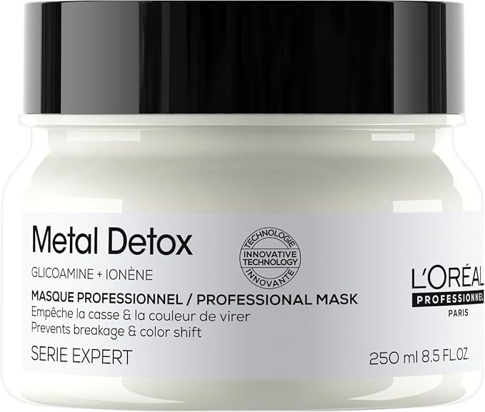 L'Oréal Professionnel Metal Detox, Mascarilla Pelo Dañado Antirotura 250ml
