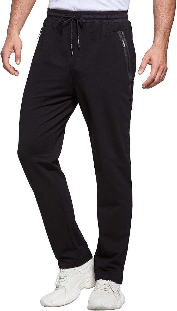 JustSun Pantalon Chandal Hombre Deporte Running Pantalones