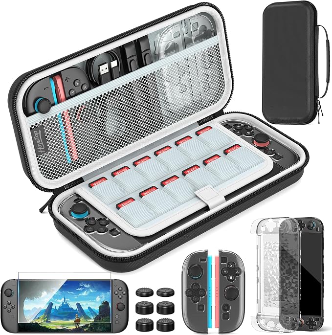 HEYSTOP Funda Compatible con Kit de Accesorios de Nintendo Switch 2
