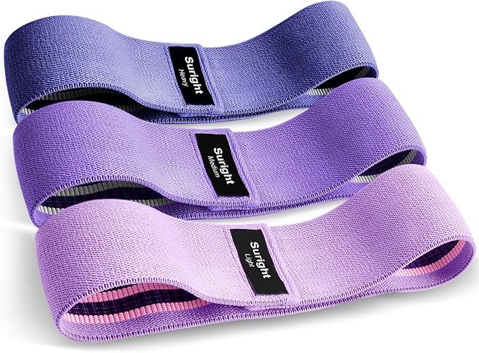 Suright Gomas Elasticas Musculacion, 3 Niveles Bandas Elasticas Musculacion