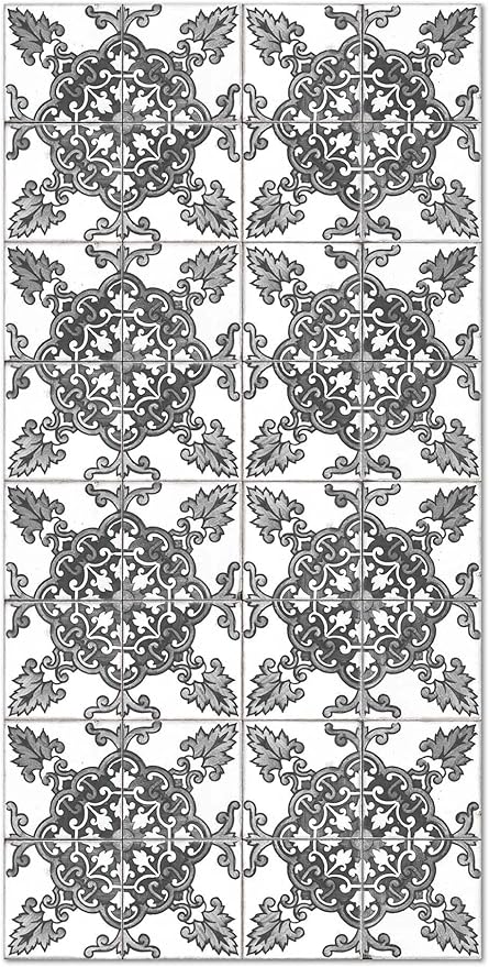 Panorama Alfombra Vinílica - Modelo Hidráulica Córdoba Gris 60x110 cm - Varios tamaños - Decoración Hogar, Cocina, Salón