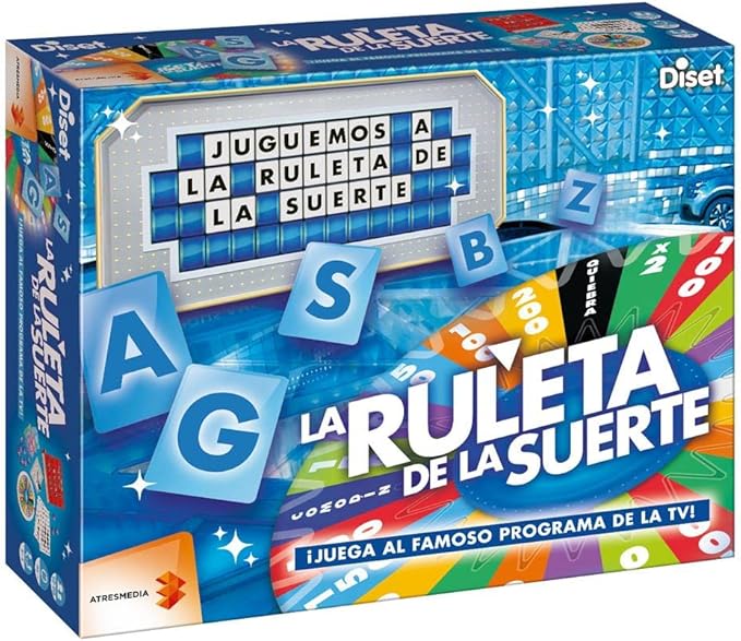 Diset, La Ruleta de la Suerte Juego de Mesa, a Partir de 12 años