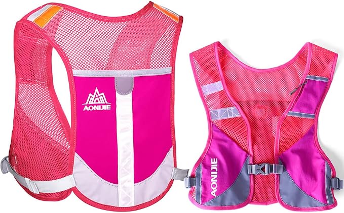 Mochilas para correr, paquete de hidratación ligeras, 5 L, 230 g, chaleco de hidratación para correr para mujeres y hombres, ciclismo, correr, camping, senderismo, paquete de chaleco