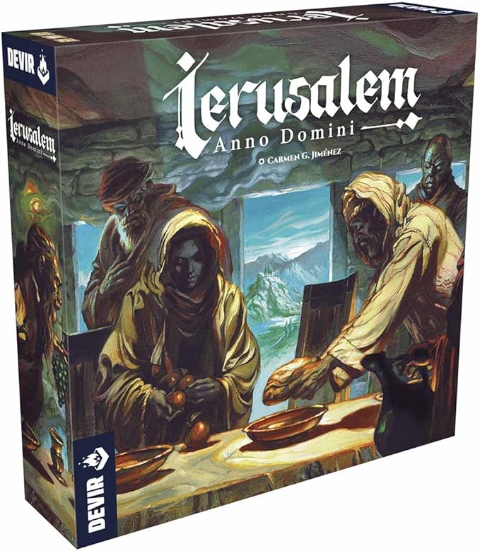 Devir - Ierusalem Anno Domini, Juego de Mesa basado en el Libro más leido de Todos los Tiempos, Juego de Mesa apartir de 12 años (BGIERUML)