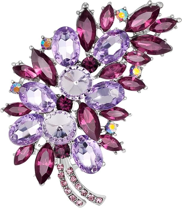 Broche De Plumas De Diamantes, Broches De Bisuteria, Broche de cristal, para chaqueta de abrigo, bufanda, chal, sombrero, insignias, accesorios de joyería regalos