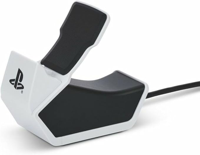 Estación de carga Solo de PowerA para control inalámbrico DualSense: Blanco, carga del mando DualSense, carga, Sony PlayStation, PS5, con licencia oficial