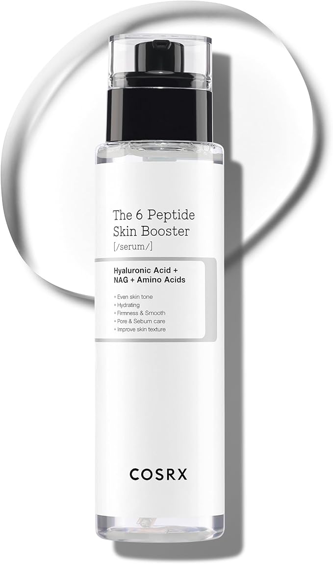 COSRX Tónico Sérum de 6X Peptidos Collagen Booster, Niacinamida y Ácido Hialurónico, Esencia Facial Potenciadora de Renovación Cutánea, para Todo Tipo de Piel, Libre de Parabenos, Korean Skincare