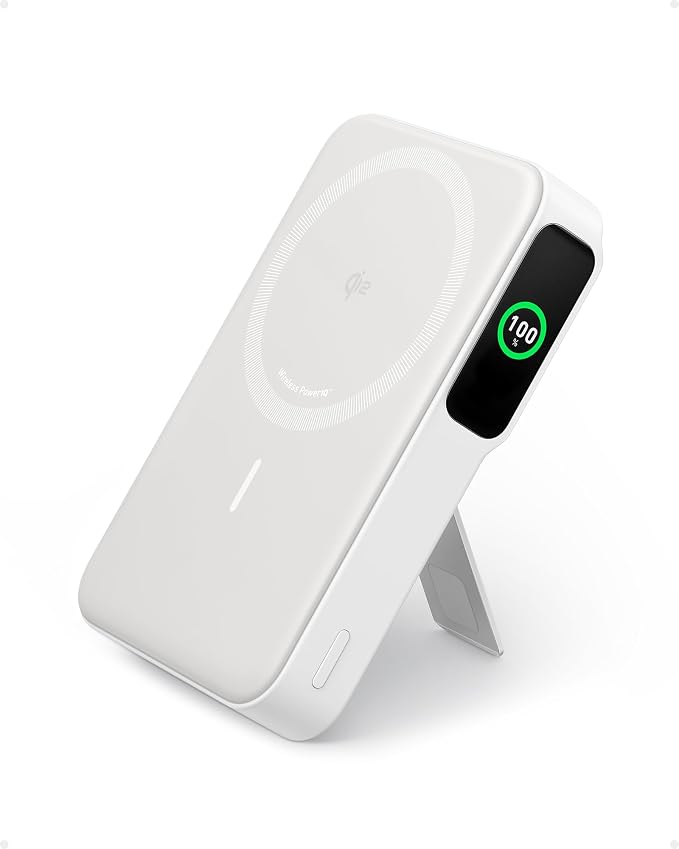 Anker MagGo Power Bank 10000mAh Qi2 15W magnética con Soporte