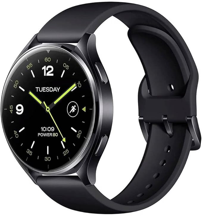 XIAOMI Watch 2 - Llamadas Bluetooth, Snapdragon W5+ Gen1, Wear OS x MIUI, Pantalla AMOLED de 1,43”, Monitor de frecuencia cardíaca y sueño