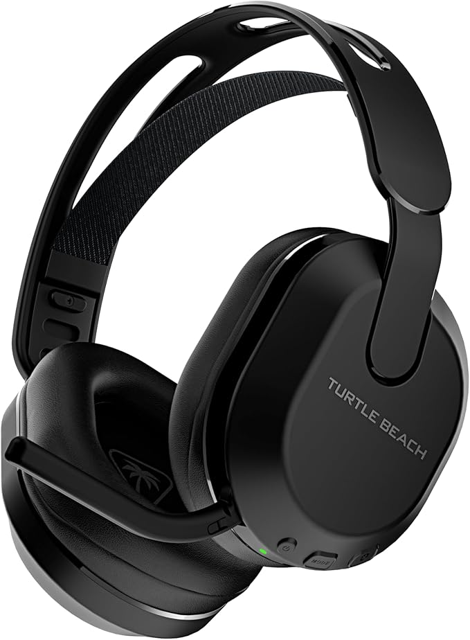 Turtle Beach Stealth 500 Negro PC Auriculares de Juego Inalámbricos con 40hr Batería y Bluetooth para PC, PS5, PS4 y Mobile