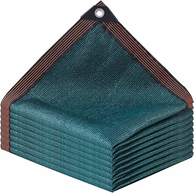 Malla de Sombra 3mx6m- 85% Protección UV– Red de Protección Solar con Ojales para Balcón, Jardín, Terraza e Invernadero – Toldo Vela de Sombra Exterior