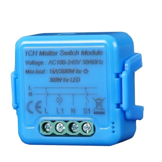 Good Wife Matter Smart Switch Módulo Relé WiFi 2.4G DIY (1)