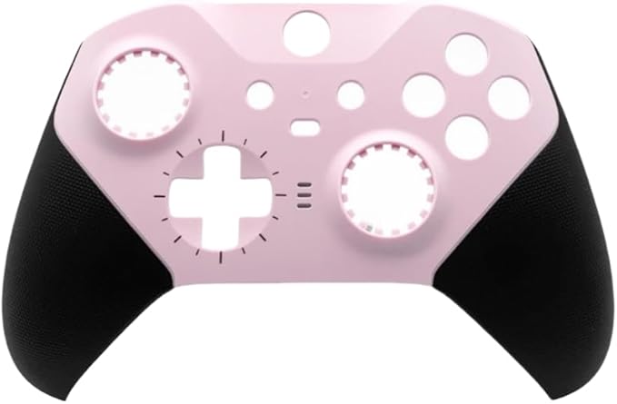 Carcasa de Repuesto Cáscara Frontal Placas de Cubierta Funda Accesorios para Xbox Elite Series 2 Controller (Rosa)