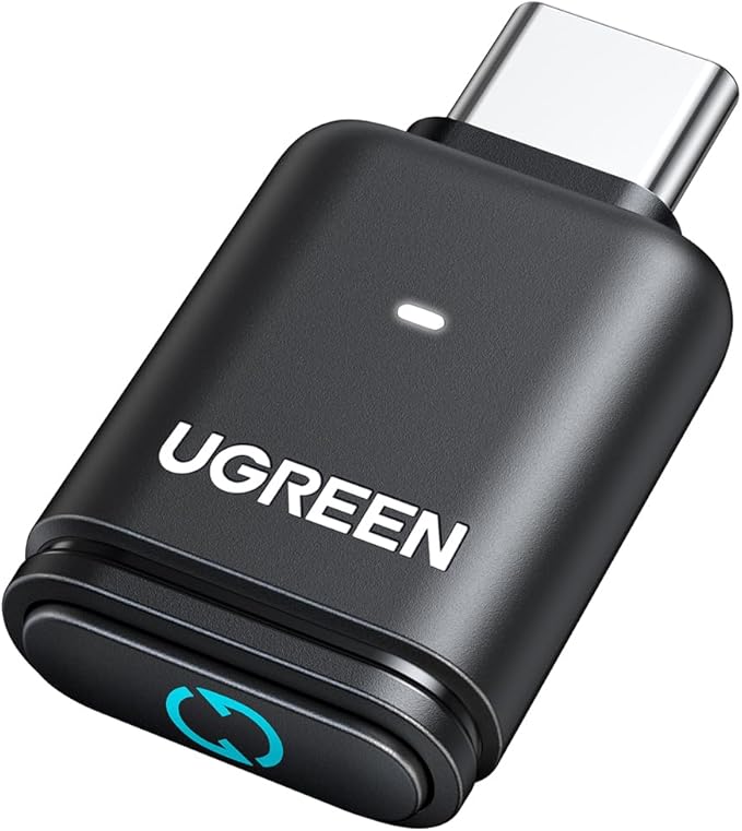 UGREEN aptX HD USB C Transmisor Bluetooth 5.3 Adaptador de Audio Bluetooth