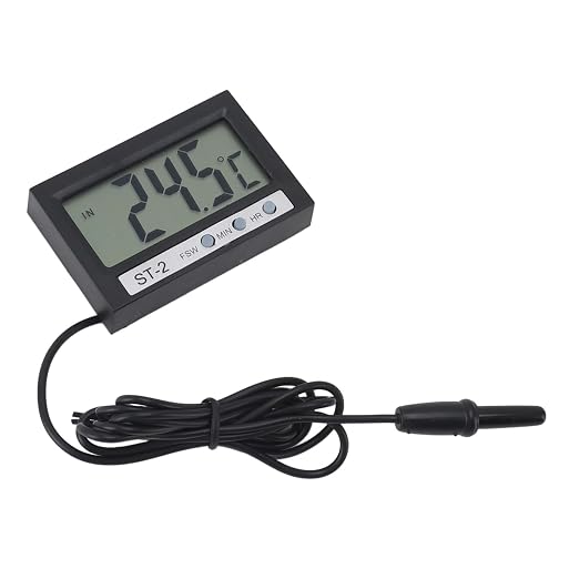 Termómetro Para Automóvil, Medidor De Temperatura Digital Para Automóvil, Termómetros De Prueba De Agua Para Refrigerador De Tanque De Peces Dedicados Pantalla Digital Pantalla