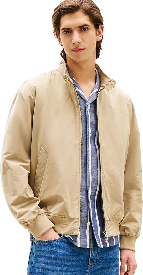 Tommy Hilfiger Cazadora de entretiempo Hombre Harrington con cremallera