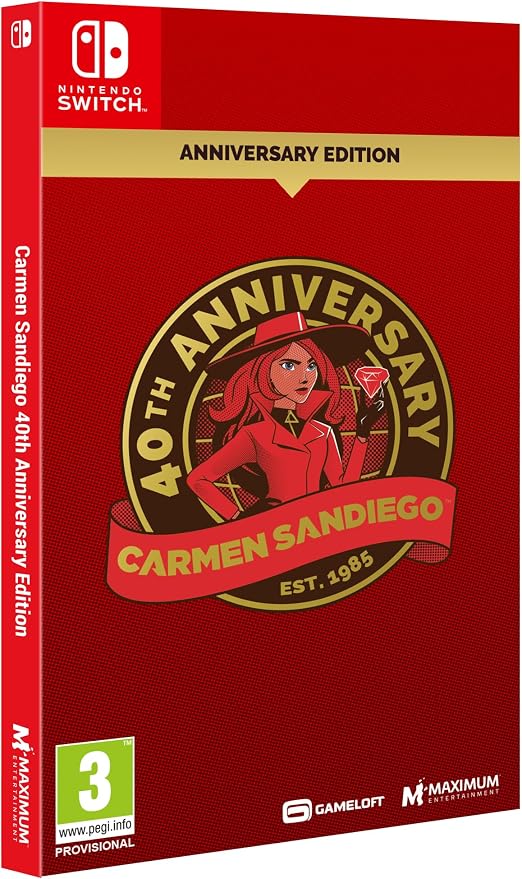 CARMEN SANDIEGO EDICIÓN 40ª ANIVERSARIO - NINTENDO SWITCH