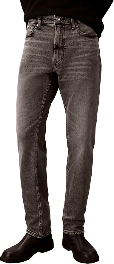 Calvin Klein Vaqueros Hombre Pewter Rock Slim Fit