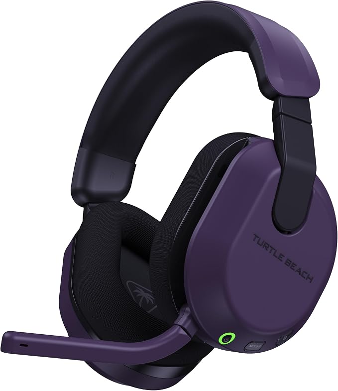 Turtle Beach Stealth 600 Morado Xbox Auriculares de Juego Inalámbricos con 80hr Batería, Altavoces de 50 mm y Bluetooth para Xbox Series X o S, Xbox One y PC