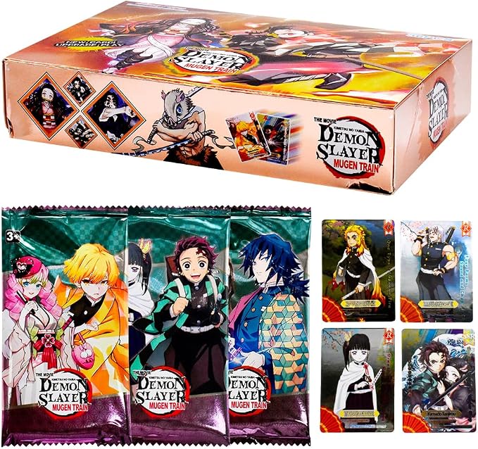 Cartas Anime, 252 Piezas, Coleccionables, Juego de Cartas Anime para Niños y Adultos
