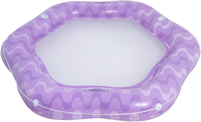 Flamingueo Colchoneta Piscina - Flotadores Piscina, Colchoneta Playa, Hinchables para Piscina, Flotador Gigante, Colchoneta Hinchable (200 x 195 x 25,5)
