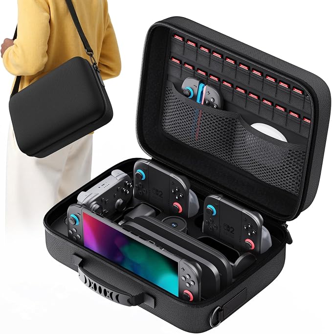 Lmcpa Funda para Nintendo Switch 2 - Negro