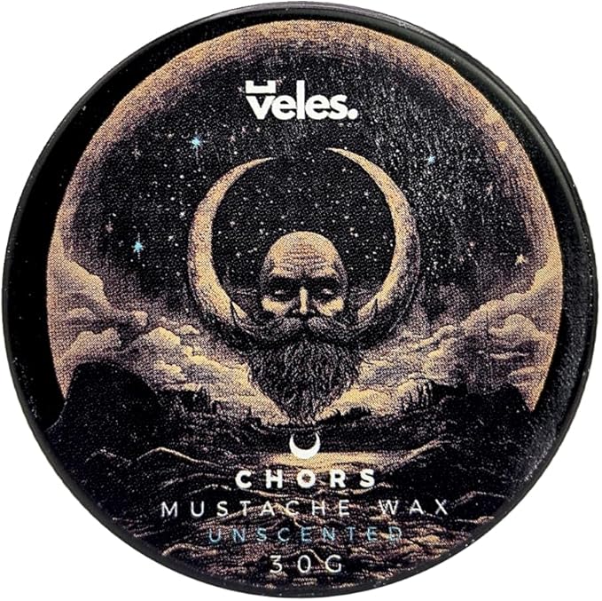 Veles Moustache Wax Cors 30 g Unscented fuerte fijación barba peinado para hombres composición natural flexible