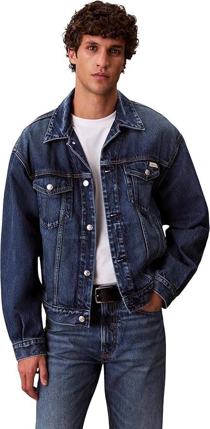 Calvin Klein 90s Horizon Trucker Lv04rf705g Chaquetas Hombre
