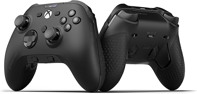 SCUF VALOR PRO WIRELESS Mando Xbox Performance – Palas Traseras Personalizables, Gatillos Instantáneos, Sticks Resistencia de con TMR, Controles de Audio, Xbox Series X|S, Xbox One, Windows PC – Negro