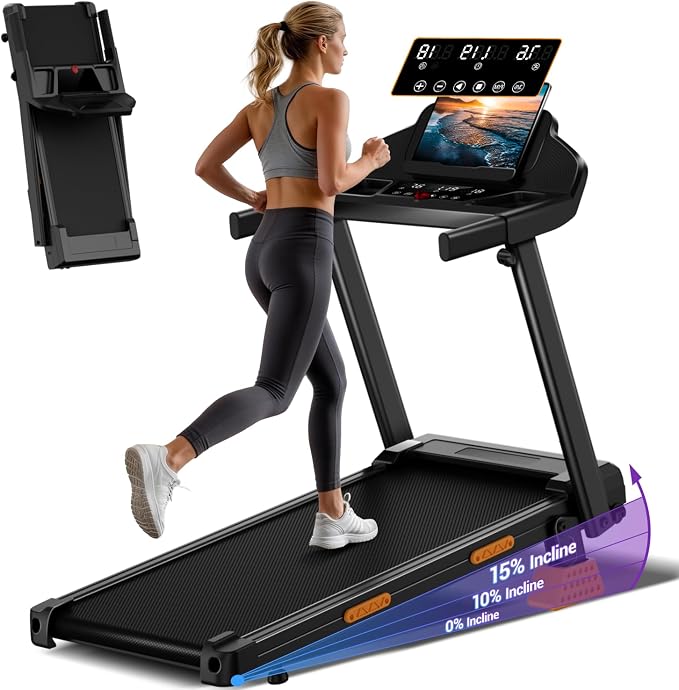 CURSOR Cinta de Correr Plegable con Inclinación 15%