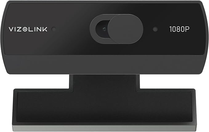 W2N Webcam HD 1080P/30FPS 2 Micrófono Coque Fijo Vista de 75°Corrección de Iluminación Cubierta de Privacidad Plug & Play Camara Web para Youtube Skype TikTok Switch 2 Zoom