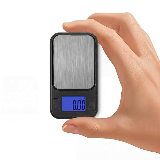 Diyife Báscula de Precisión Portátil 0.01g/200g, para Joyas, Medicina, etc