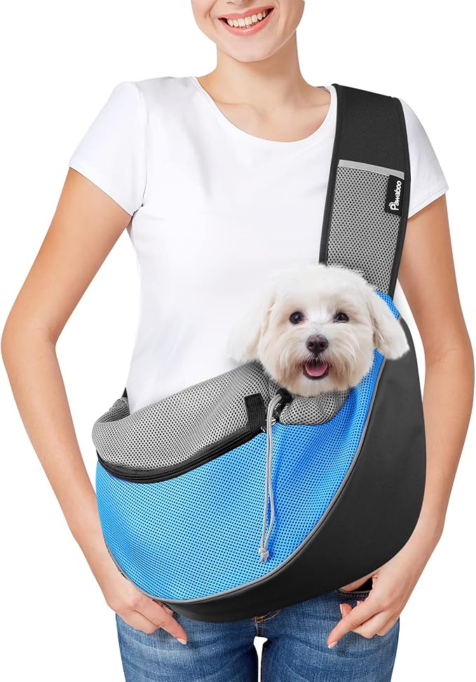 Pawaboo Cabestrillo Transportador para Perros Pequeños Gatos
