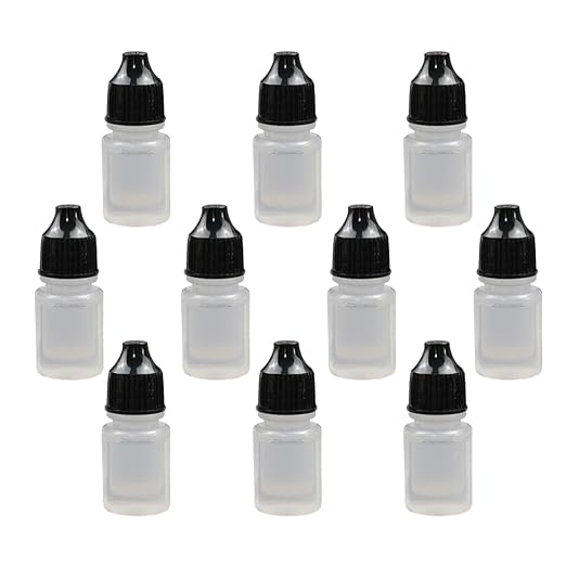 para cortadora de barba - Lubricante portátil Lote de 10 frascos - lubricante para maquinilla de afeitar eléctrica | Uso doméstico y doméstico, afeitadora - reduce el calor y la fricción