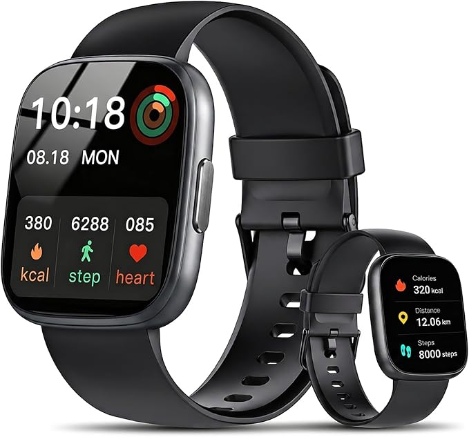 Reloj Inteligente Mujer Hombre con Llamadas Bluetooth, 1.95" HD Smartwatch